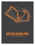British Grand Prix 3 Posters by  NaxArt