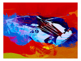 Lancia Stratos Watercolor 2 Poster by  NaxArt