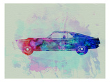 Ford Mustang Watercolor 1 Prints by  NaxArt