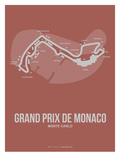 Monaco Grand Prix 1 Prints by  NaxArt