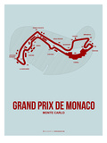Monaco Grand Prix 3 Prints by  NaxArt