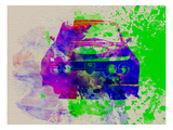 Alfa Romeo Front Watercolor 1 Posters by  NaxArt