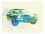 Chevy Camaro Watercolor Posters par  NaxArt