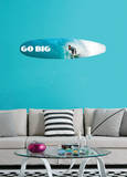 Go Big Wall Decal Sticker Wall Decal