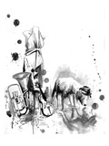 Flea Market Giclee Print by Lora Zombie
