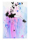 Out of Gravity Giclee Print by Lora Zombie