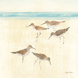 Sand Pipers Square II Láminas por Avery Tillmon Sand Pipers Square II Láminas por Avery Tillmon