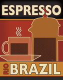 Deco Coffee I Posters