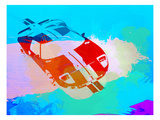 Ford Gt Watercolor Posters by  NaxArt