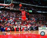 Michael Jordan 1988 NBA Slam Dunk Contest Action Photo Michael Jordan 1988 NBA Slam Dunk Contest Action Photo