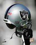 Oakland Raiders Helmet Spotlight Photo