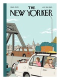 The New Yorker Cover - July 26, 2010 Giclee Print by Adrian Tomine