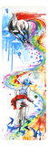 Follow the Unicorn Giclee Print by Lora Zombie