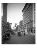 Riverside Avenue, Spokane, 1916 Giclee Print