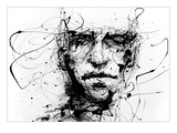 Lines Hold The Memories Giclee Print by Agnes Cecile