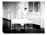 Student Nurse and Patient, ca. 1913 Giclee Print