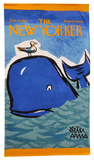Peter Arno's The New Yorker Whale towel Towel by Peter Arno
