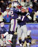Tom Brady & Rob Gronkowski 2012 Action Photo