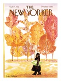 The New Yorker Cover - October 14, 1972 Premium Giclee Print by Eugène Mihaesco