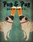 Pug and Pug Brewing Pôsters por Ryan Fowler