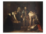 Beheading of Saint John the Baptist, 1608 Giclee Print by Michelangelo Merisi da Caravaggio