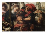 The Surgeon Giclee Print by Jan Sanders van Hemessen