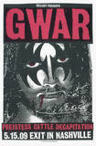 Gwar: Jesus/Gene Serigraph by  Print Mafia
