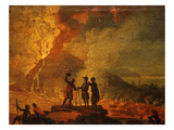 Volcano Giclee Print by Joaquim Manoel da Rocha