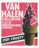 Van Halen Serigrafi af Print Mafia