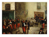 Student Scene, 1864 Giclee Print by Ricardo Balaca Y Canseco