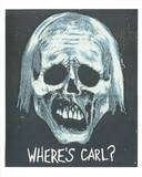 Walking Dead Inspired Art Print: Where's Carl Serigraph by  Print Mafia
