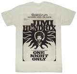 Jimi Hendrix - Jimi At The Spectrum T-Shirts