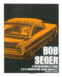 Bob Seger Serigraph by  Print Mafia