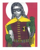 Jesus Robin Sérigraphie par  Print Mafia
