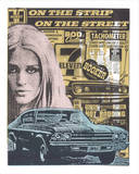 Racing in the Street Serigraph by  Print Mafia