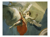 Angel Appearing to Reprieve Isaac, from the Sacrifice of Isaac, Fresco, 1726-28 (Detail) Giclee Print by Giambattista Tiepolo