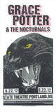 Grace Potter & The Nocturnals - Panther Serigrafie von  Print Mafia