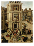 Saint (St) Bartholomew's Day Massacre (Of Protestants), 24 August 1572 , Paris, France Giclee Print by Francois Dubois