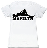 Juniors: Marilyn Monroe - Black & White T-shirts
