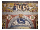 Rape of Europa Frieze with Zodiac Sign of Aries, Fresco, 1520 Giclee Print by Giovanni M Falconetto (Attr to)