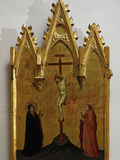 The Crucifixion Fotografisk tryk af Taddeo di Bartolo