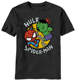 Marvel Kawaii - Toy Hulk Vs. Spidey T-shirts