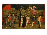Angel Descending as Woman Who Had Sold the Host Is Punished, Fourth Scene Giclee Print by Paolo Uccello