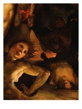 The Fall of the Rebel Angels, 1524 (Detail) Giclée-tryk af Domenico Beccafumi The Fall of the Rebel Angels, 1524 (Detail) Giclée-tryk af Domenico Beccafumi