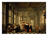 Musical Party Giclee Print by Dirck Van Delen