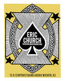 Eric Church - Wichita Serigraph by  Print Mafia