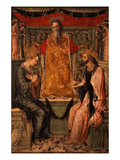 Coronation of Christ and the Virgin Mary Giclee Print by Bonifacio Bembo