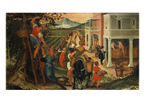 Grape Harvest, Month of October Giclee Print by Cristoforo Rustici