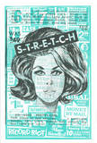 "Stretch" Wigs Serigraph by  Print Mafia