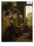 Intérieur D'Une Cuisine (Interior of Kitchen), 1815 (Detail) Giclee Print by Martin Drolling
